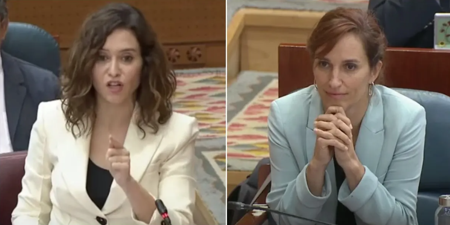 Isabel Díaz Ayuso y Mónica García