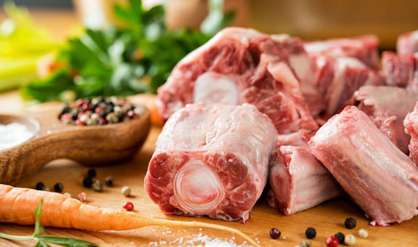 huesos de carne de ternera