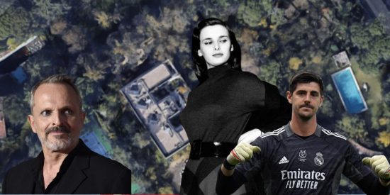 Miguel y Luc&iacute;a Bos&eacute; y Courtois sobre la mansi&oacute;n de Somosaguas. 