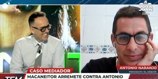 Antonio Naranjo y Risto Mejide