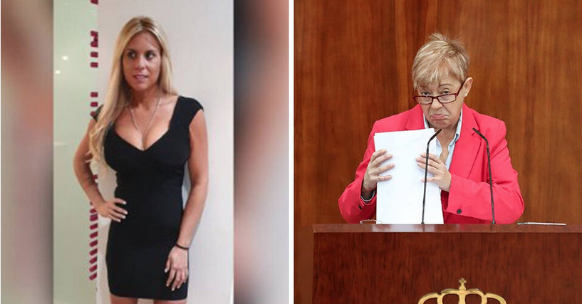 Mayka Tom&aacute;s L&oacute;pez y su madre Carmen L&oacute;pez.