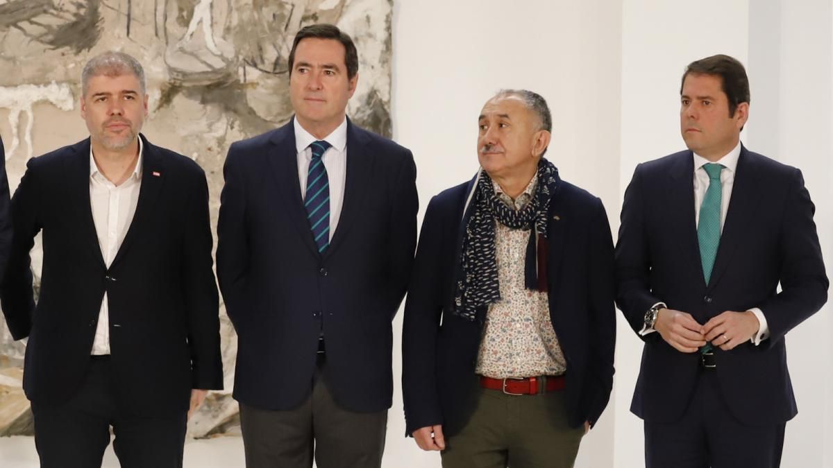 CCOO, CEOE, UGT y Cepyme