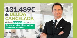 Repara tu Deuda Abogados cancela 131.489&euro; en Badajoz (Extremadura) con la Ley de Segunda Oportunidad