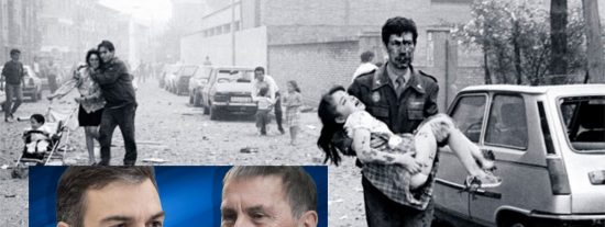 Pedro S&aacute;nchez paga a los terroristas en diferido