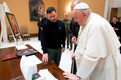&iexcl;&Uacute;ltima hora!: El Papa Francisco recibe a Zelensky en El Vaticano