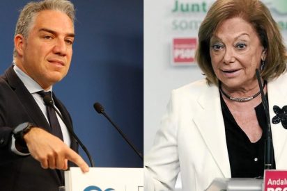 Elías Bendodo y Amparo Rubiales.