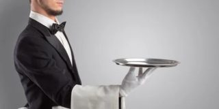 Camarero, restaurante, bar