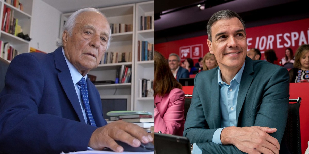 Raúl del Pozo y Pedro Sánchez.