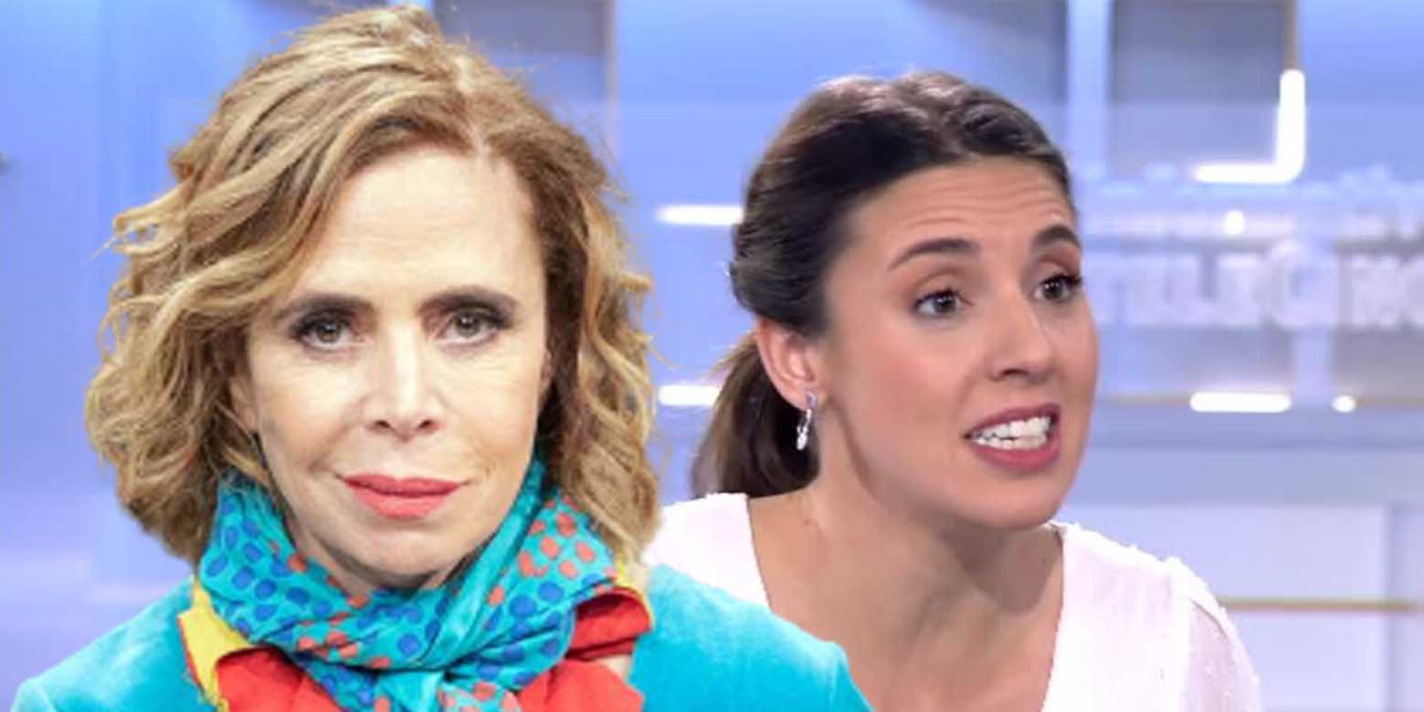 &Aacute;gatha Ruiz de la Prada e Irene Montero