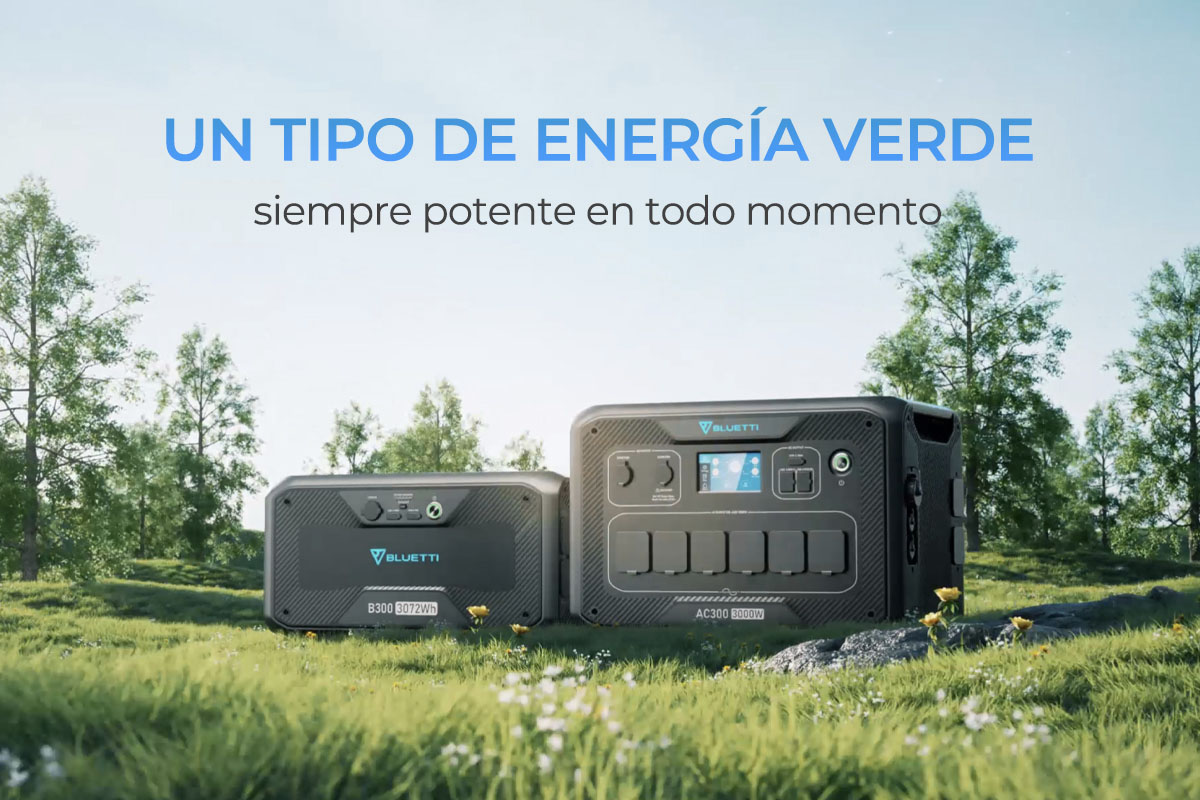 BLUETTI AC300 y B300: sistema de alimentaci&oacute;n modular adaptado a sus necesidades