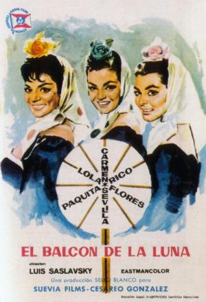 Cartel de 'El balcón de la luna' (1962). 