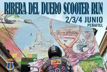 Peñafiel acoge este fin de semana la Scooter Run Ribera del Duero