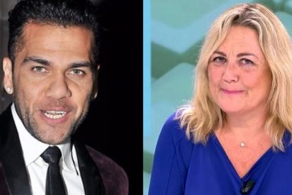 Dani Alves y Mayka Navarro. 