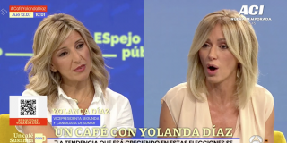 Yolanda D&iacute;az y Susanna Griso.