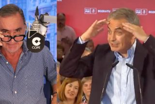 Carlos Herrera y Jos&eacute; Luis Rodr&iacute;guez Zapatero.