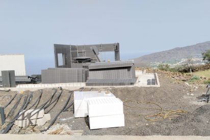 Se inician las primeras viviendas industrializadas para damnificados por el volc&aacute;n de La Palma
