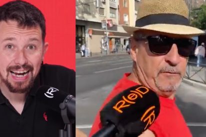 Pablo Iglesias y el ciudadano que revienta su canal.