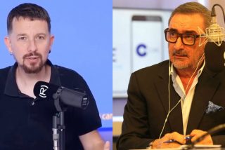 Pablo Iglesias y Carlos Herrera.