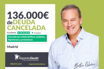 Repara tu Deuda Abogados cancela 136.000 &euro; en Madrid con la Ley de la Segunda Oportunidad