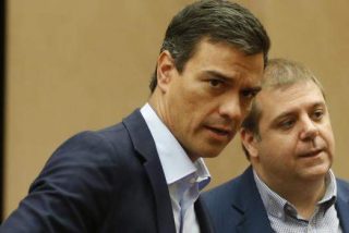 Pedro S&aacute;nchez y Juan Manuel Serrano.