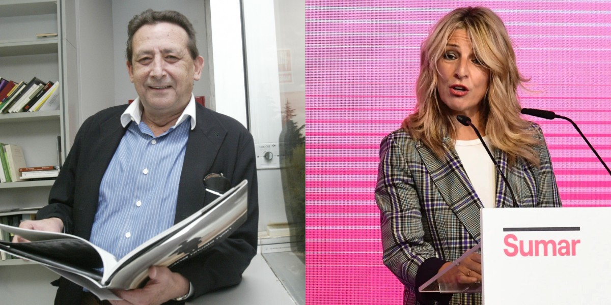 Alfonso Uss&iacute;a y Yolanda D&iacute;az.