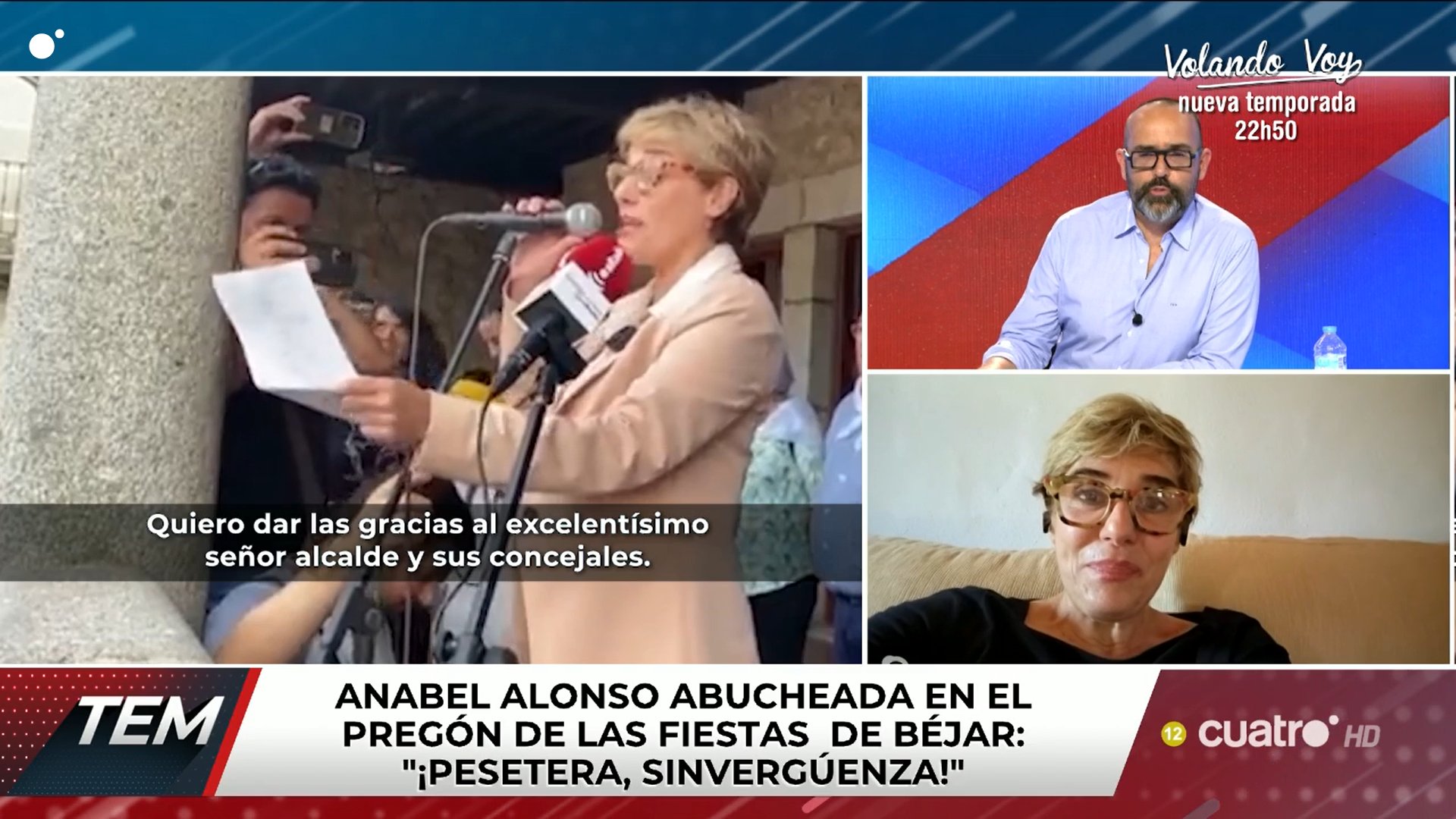 Anabel Alonso y Risto Mejide