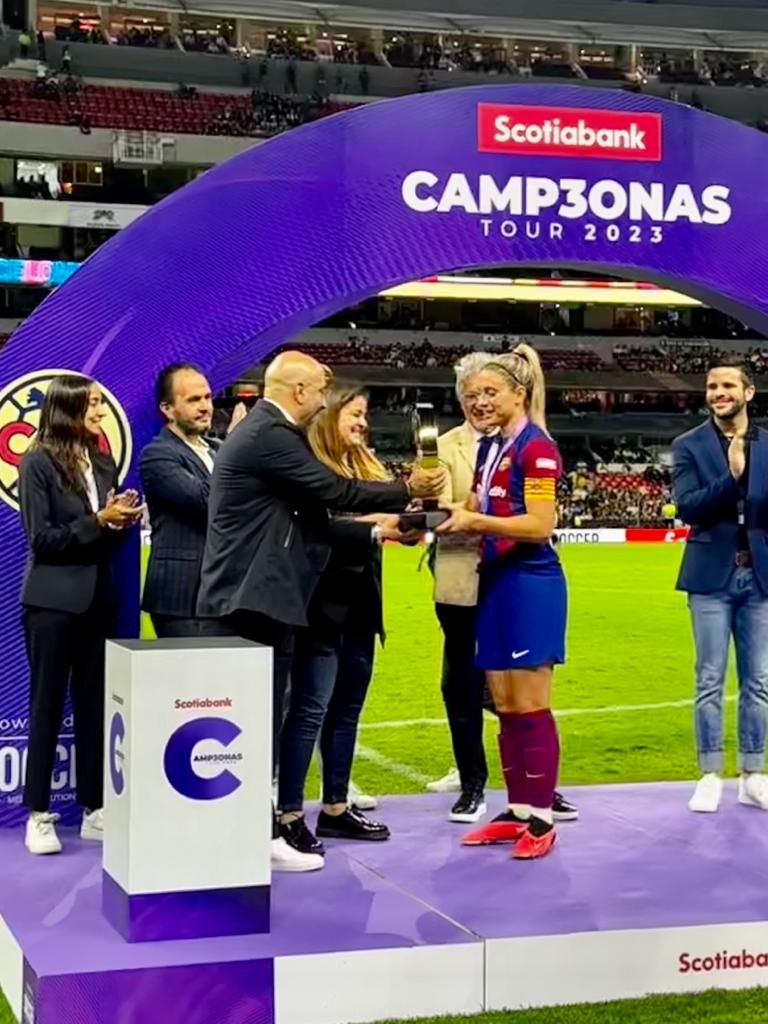 Jose Eshkenazi Smeke: Barcelona Femenil y Am&eacute;rica Femenil rompen r&eacute;cord mundial de asistencia