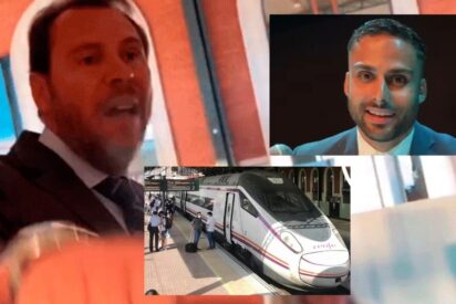 Lucas Burgueño, el psicólogo que chocó con el socialista Óscar Puente en el AVE