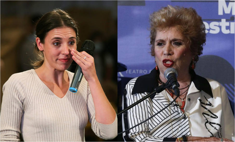 Mar&iacute;a Jim&eacute;nez e Irene Montero