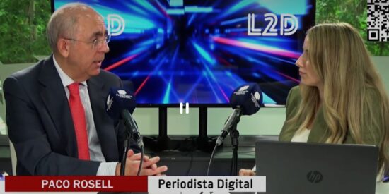 Paco Rosell y Rebeca Crespo. 