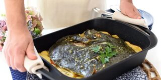 Receta: Rodaballo al horno con patatas