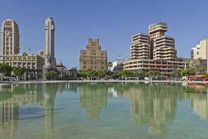 Plaza de Espa&ntilde;a de Santa Cruz de Tenerife. 