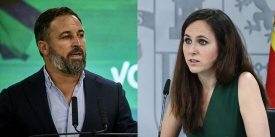 Santiago Abascal y Ione Belarra.