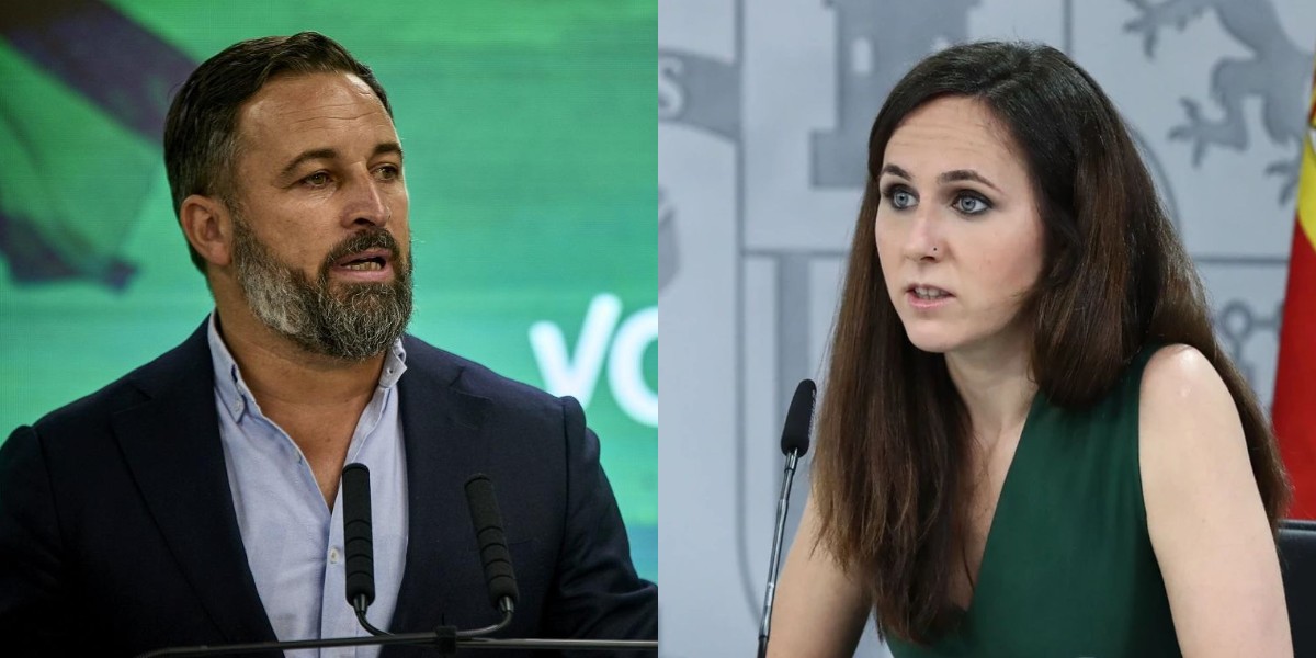 Santiago Abascal y Ione Belarra.
