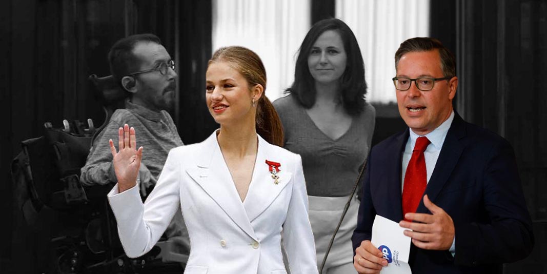 Alfonso Serrano junto a Ione Belarra y Pablo Echenique 