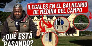 Bertrand Ndongo en el Balneario de Medina del Campo. 