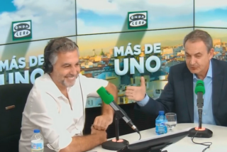 Carlos Alsina y Jos&eacute; Luis Rodr&iacute;guez Zapatero