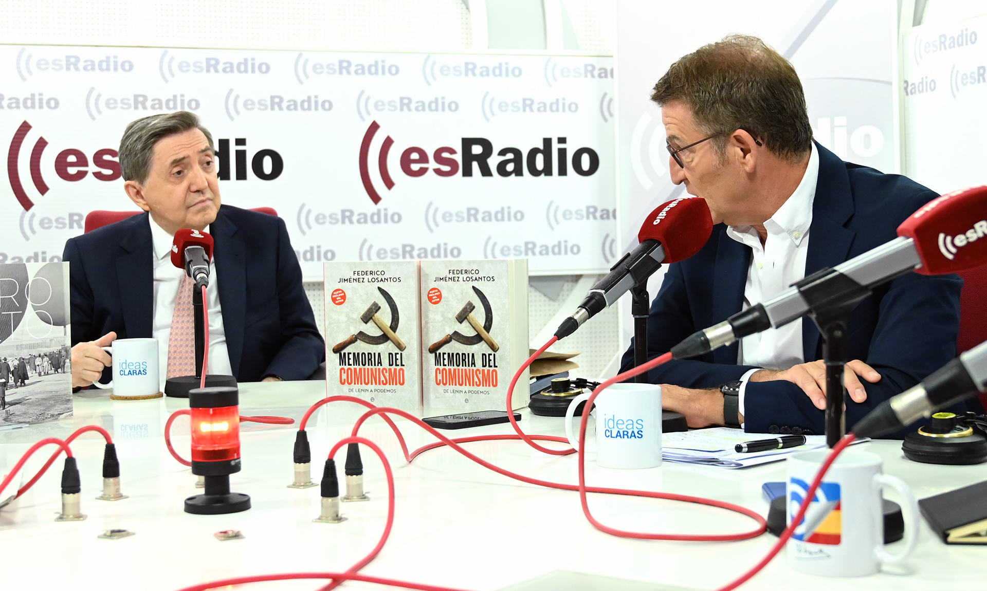 Federico Jiménez Losantos y Alberto Núñez Feijóo