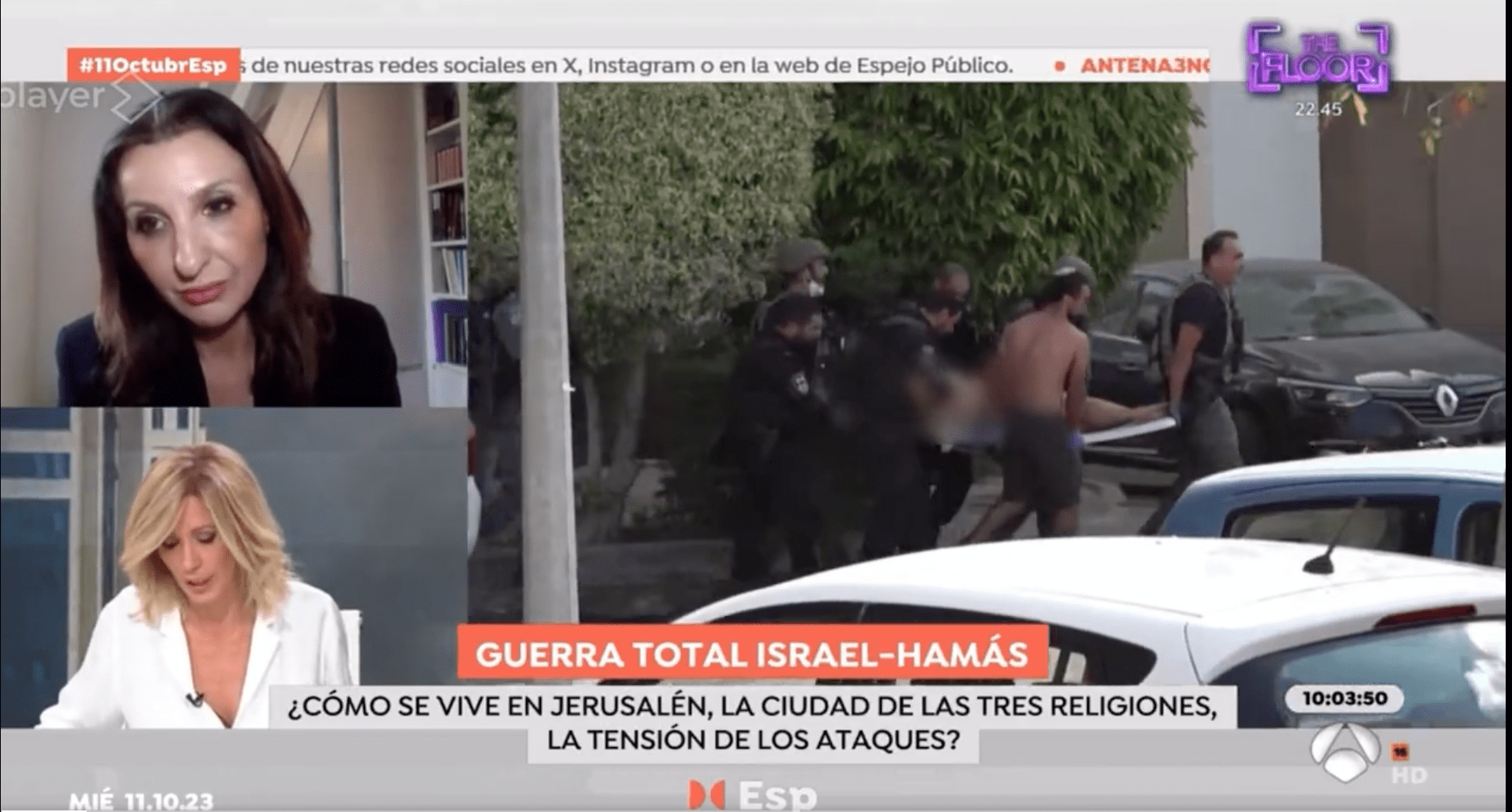 Fleur Hassan-Nahoum y Susanna Griso