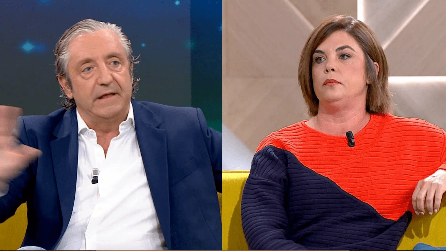Josep Pedrerol y Samanta Villar 