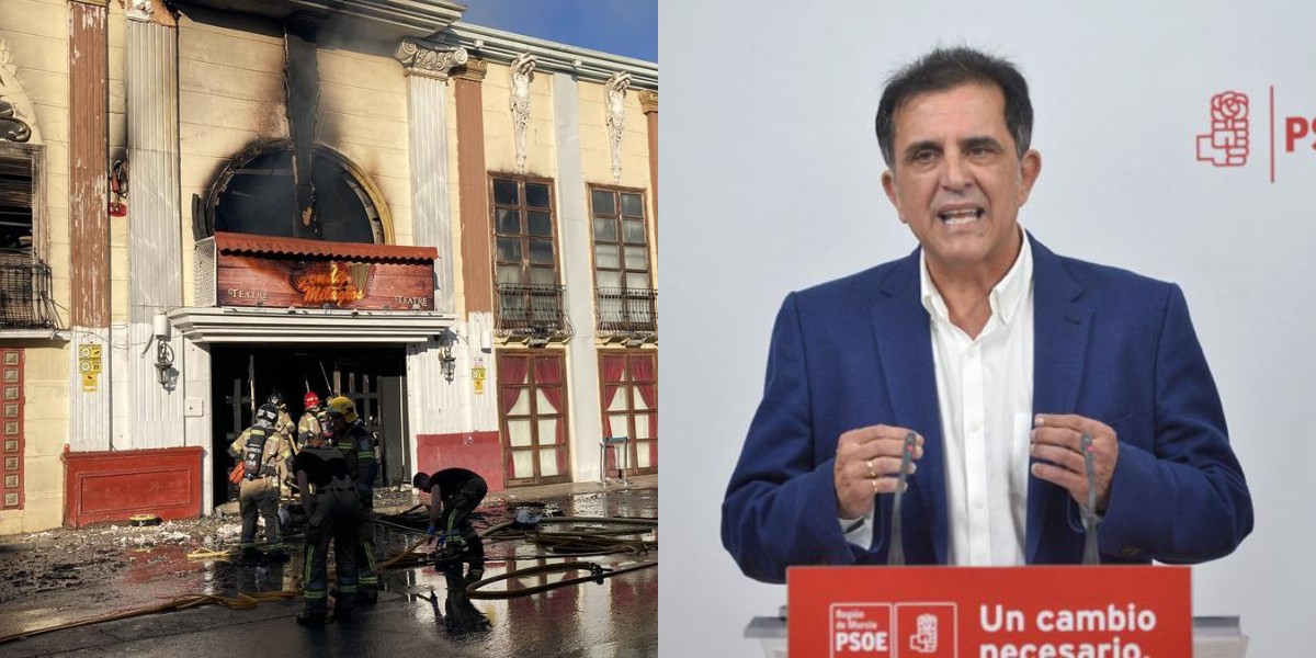 La discoteca incendiada y que dej&oacute; un saldo de 13 muertos y el exalcalde Jos&eacute; Antonio Serrano (PSOE)