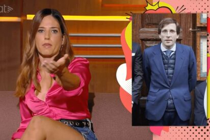 Nuria Mar&iacute;n, insultando al alcalde de Madrid.