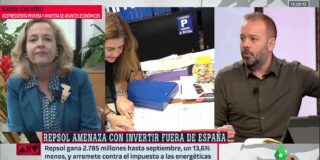 Nadia Calvi&ntilde;o y Antonio Maestre en laSexta