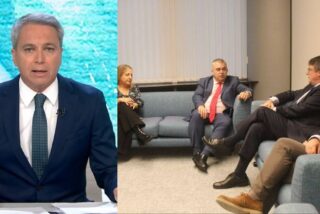 Vicente Vall&eacute;s se fija en un detalle aparentemente oculto en la reuni&oacute;n entre Santos Cerd&aacute;n y Carles Puigdemont.