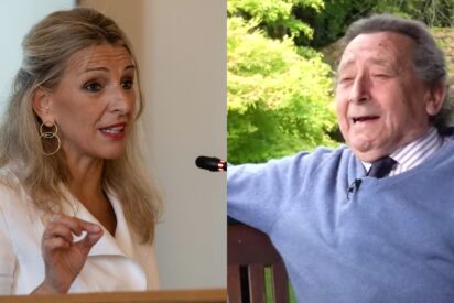 Yolanda D&iacute;az y Alfonso Uss&iacute;a.