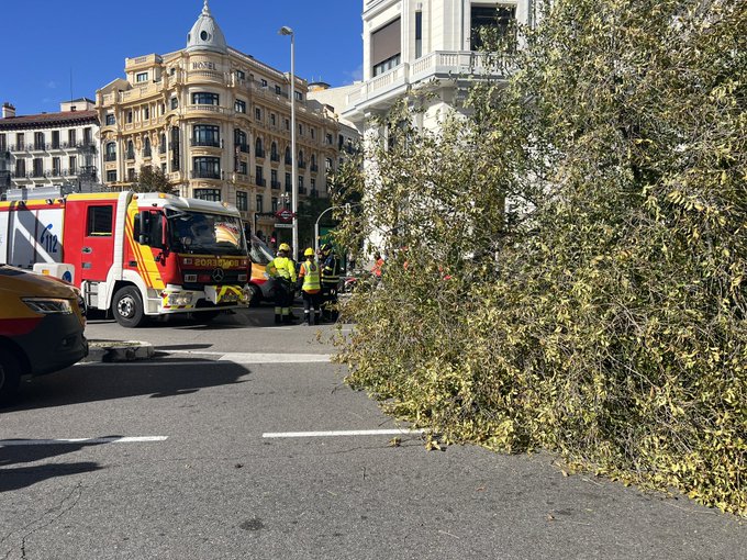 Accidente en Madrid