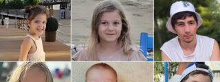 Algunos de los ni&ntilde;os israel&iacute;es secuestrados por Hamas y a los que los terroristas tienen como rehenes en Gaza