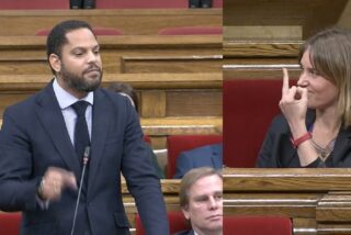 Ignacio Garriga y J&eacute;ssica Albiach.