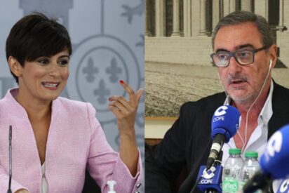 Isabel Rodr&iacute;guez y Carlos Herrera.