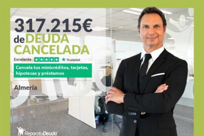 Repara tu Deuda Abogados cancela 317.215&euro; en Almer&iacute;a (Andaluc&iacute;a) con la Ley de Segunda Oportunidad